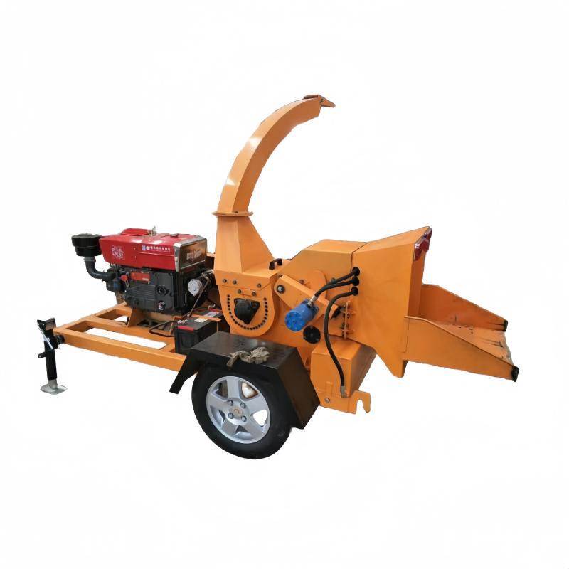 Garden branch crusher machine