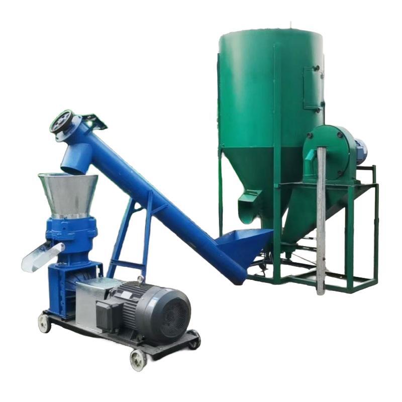 Poultry feed pellet production line 