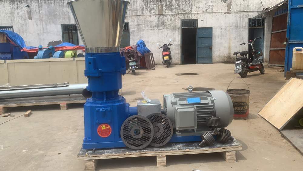 KL260 feed pellet machine delivery to Algeria