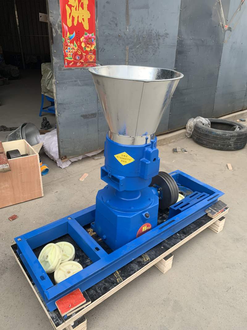 KL210 animal feed pellet machine ship to Nigeria